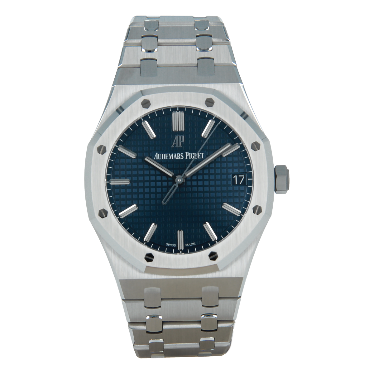 Audemars Piguet Royal Oak 15500ST Blue Dial *Brand-New* | Buy pre-owned Audemars Piguet watches