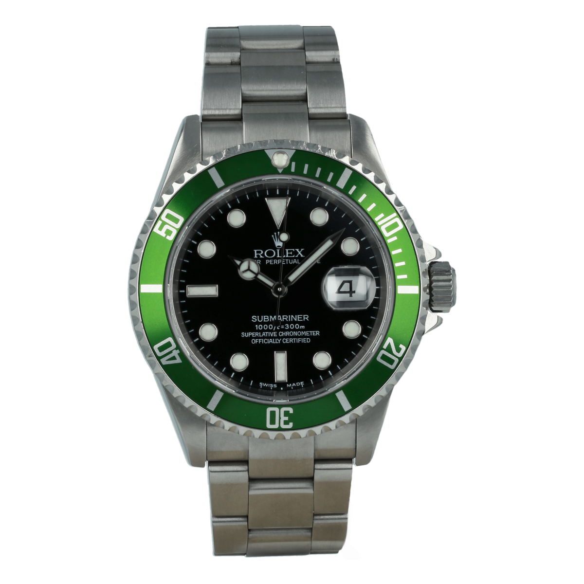 Rolex Submariner Date 16610LV “Kermit MK1 (2005) | Buy pre-owned Rolex watch