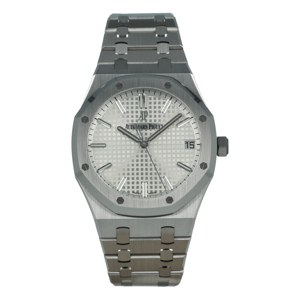 Audemars Piguet Royal Oak 15500ST White Dial *Brand-New* | Buy pre-owned Audemars Piguet watches
