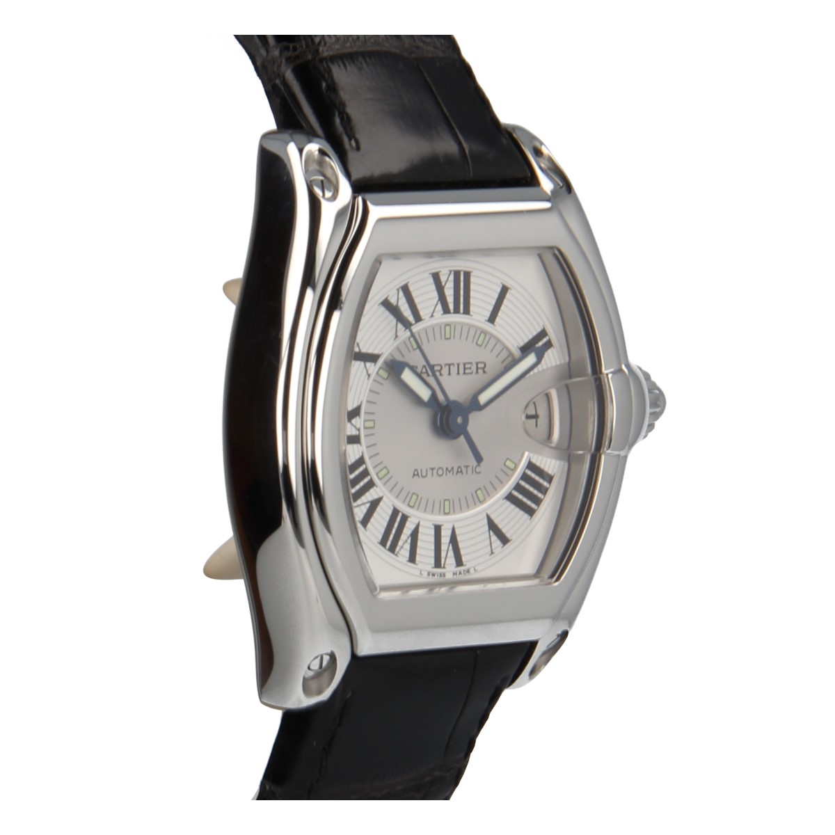 cartier roadster automatic stainless steel