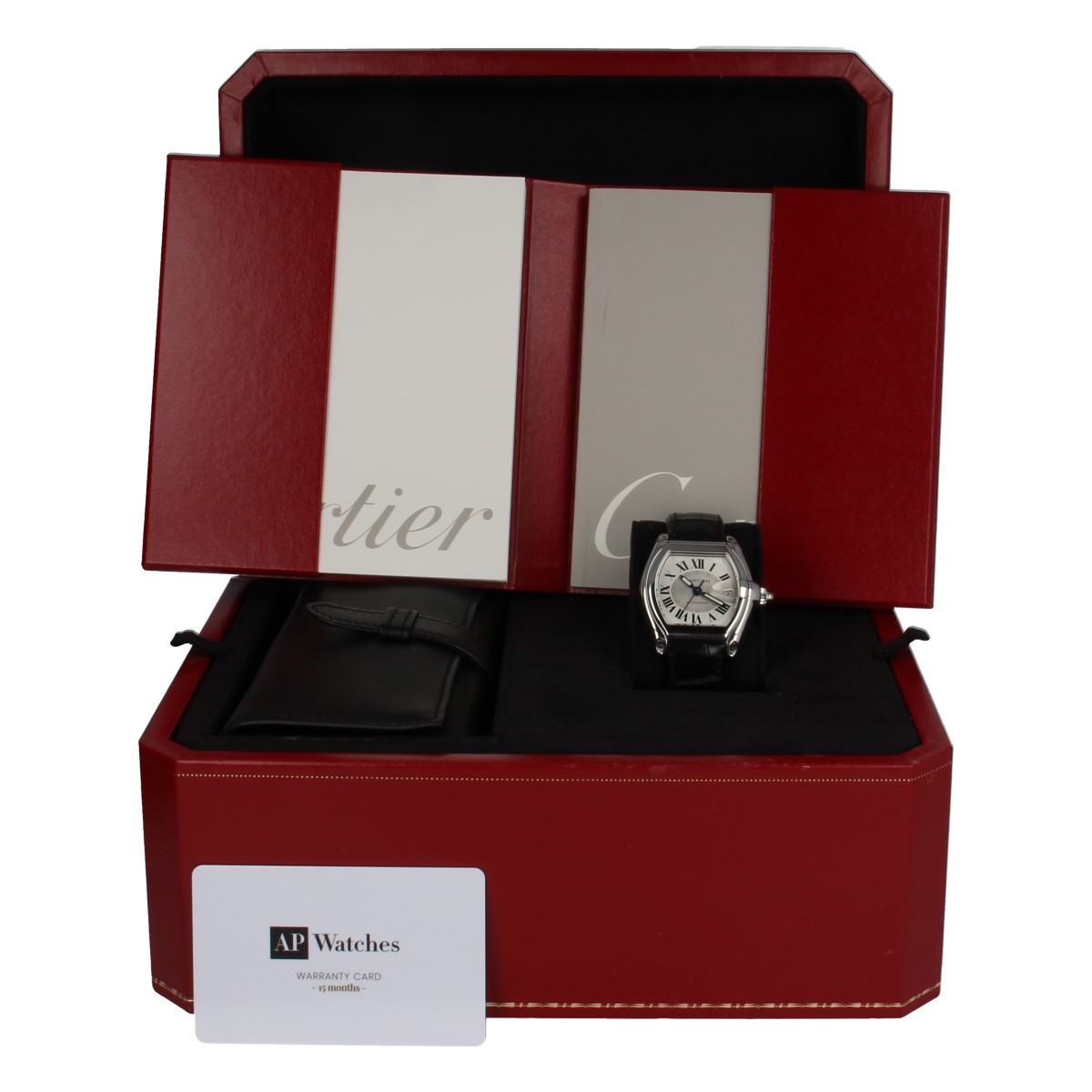 Cartier Roadster 2675 Quartz Steel Ladies Watch Mint Condition | Diamonds  East Intl.
