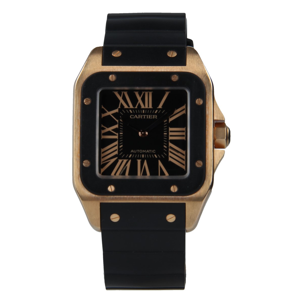 Cartier Santos 100 XL Oro Rosa | Comprar reloj Cartier de segunda mano