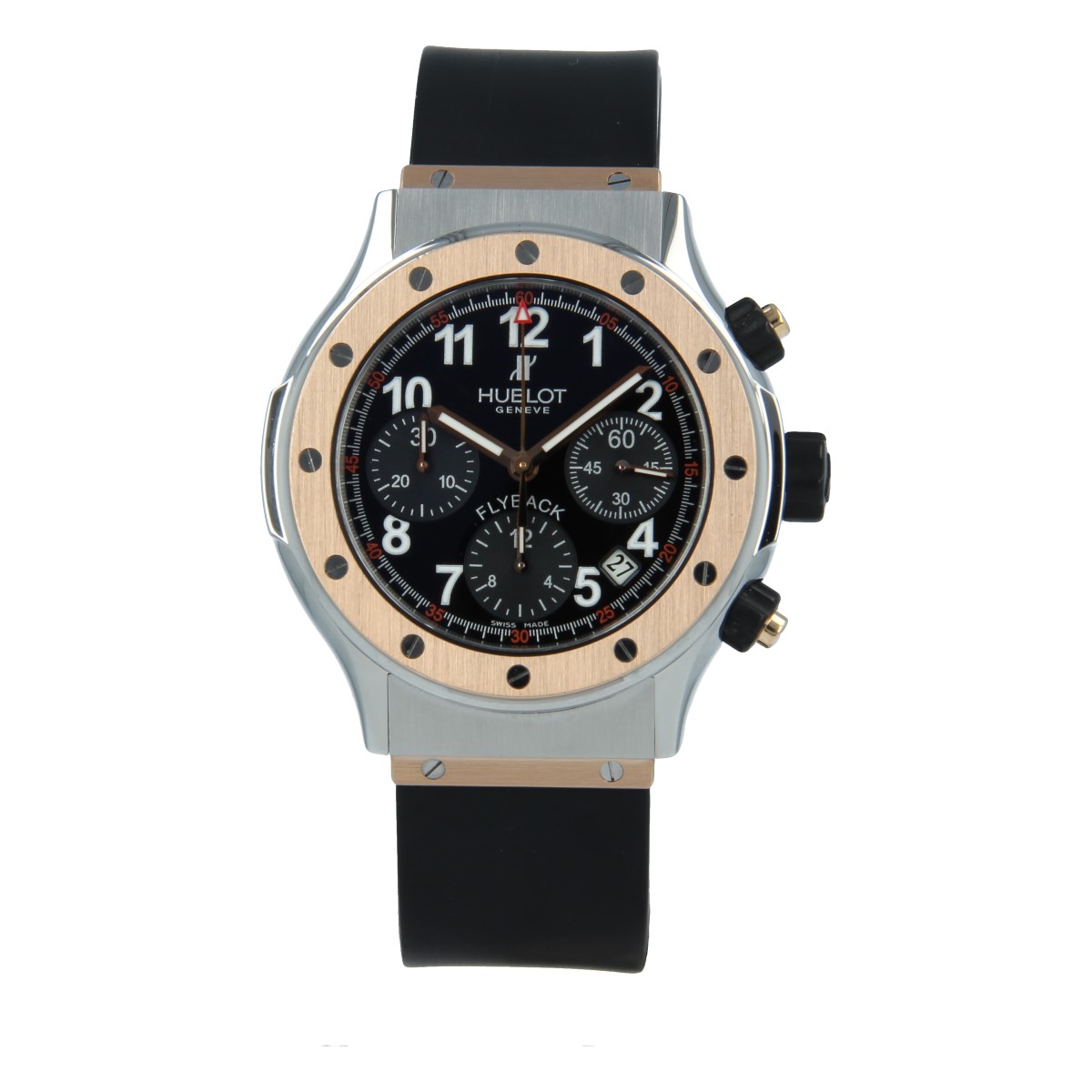 Hublot Super B Flyback Chronograph Steel and Rose Gold | Buy pre-owned Hublot watch