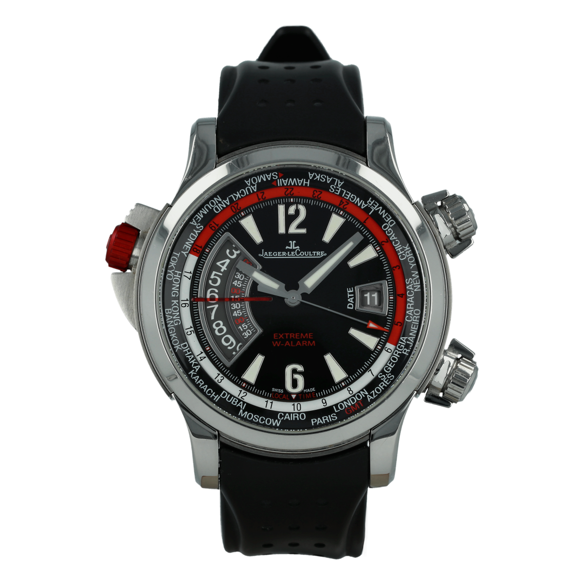 Jaeger-LeCoultre Master Compressor Extreme W-Alarm *Full Set* | Buy pre-owned Jaeger-LeCoultre watch