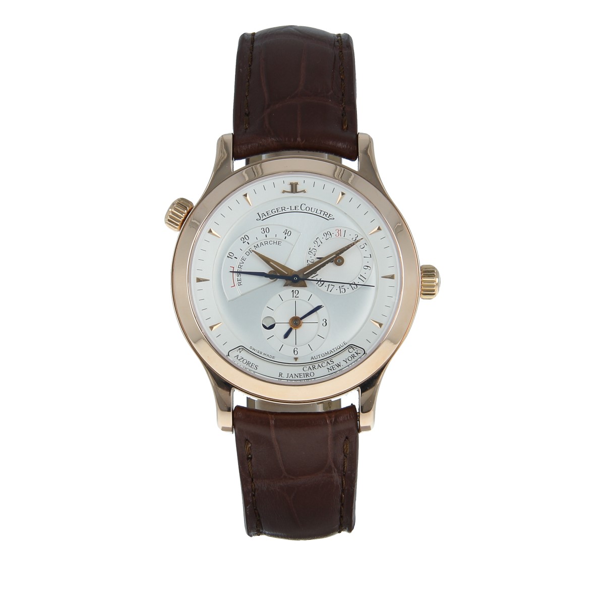 Jaeger-LeCoultre Master Control Geographic Rose Gold | Buy pre-owned Jaeger-LeCoultre watch