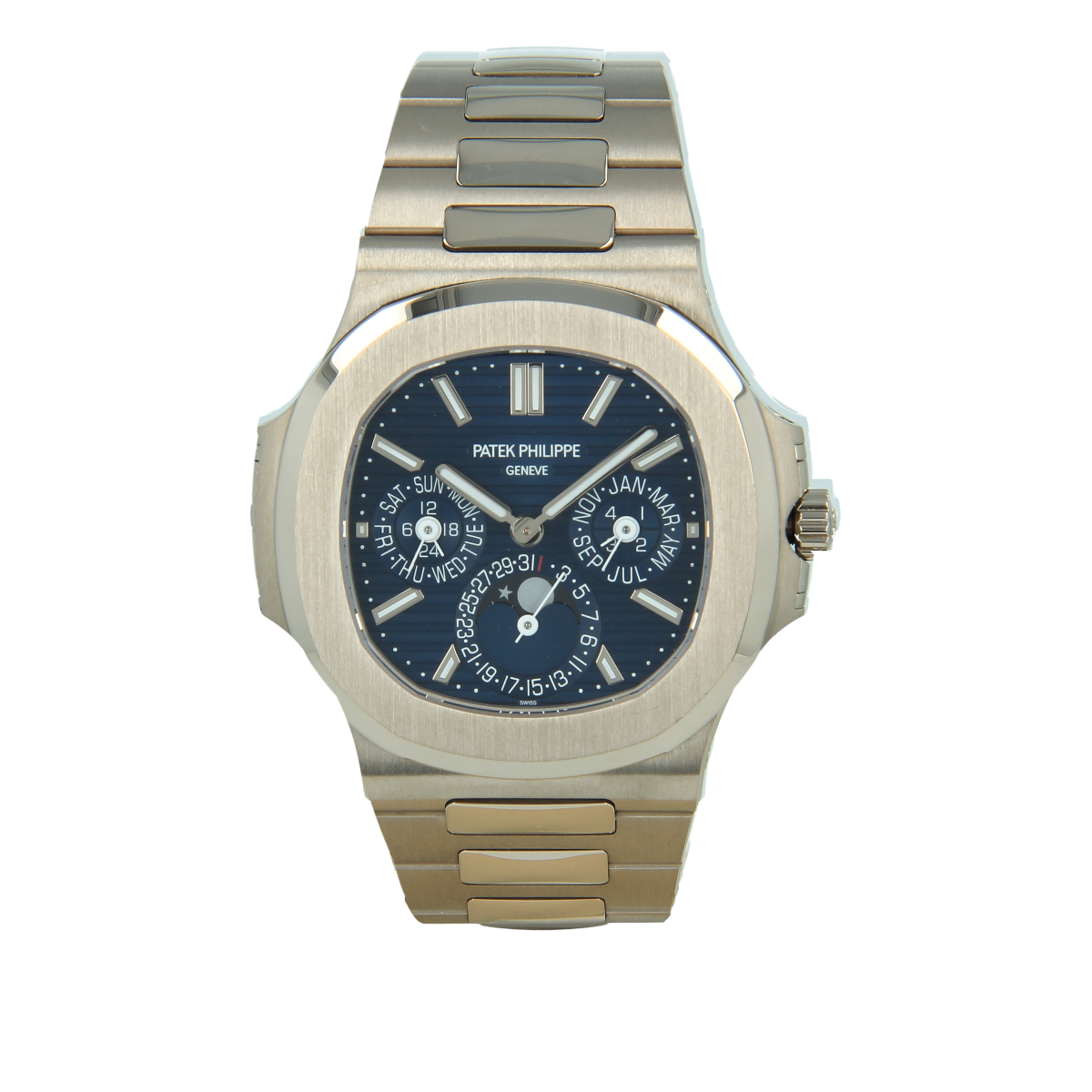 Patek Philippe Nautilus Perpetual Calendar 5740/1G-001 Blue Dial for  $235,000 for sale from a Seller on Chrono24