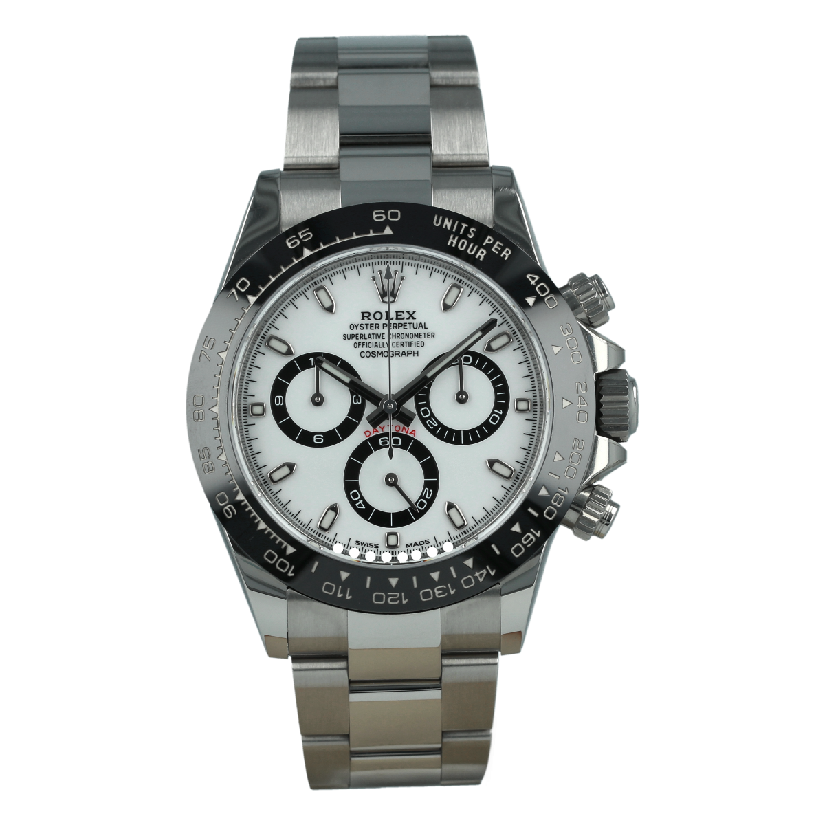 Rolex Cosmograph Daytona 116500LN White Dial *Like New* | Buy pre-owned ...