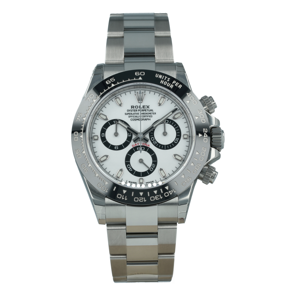 Rolex Cosmograph Daytona 116500LN White Dial *New with Stickers* | Buy pre-owned Rolex watch