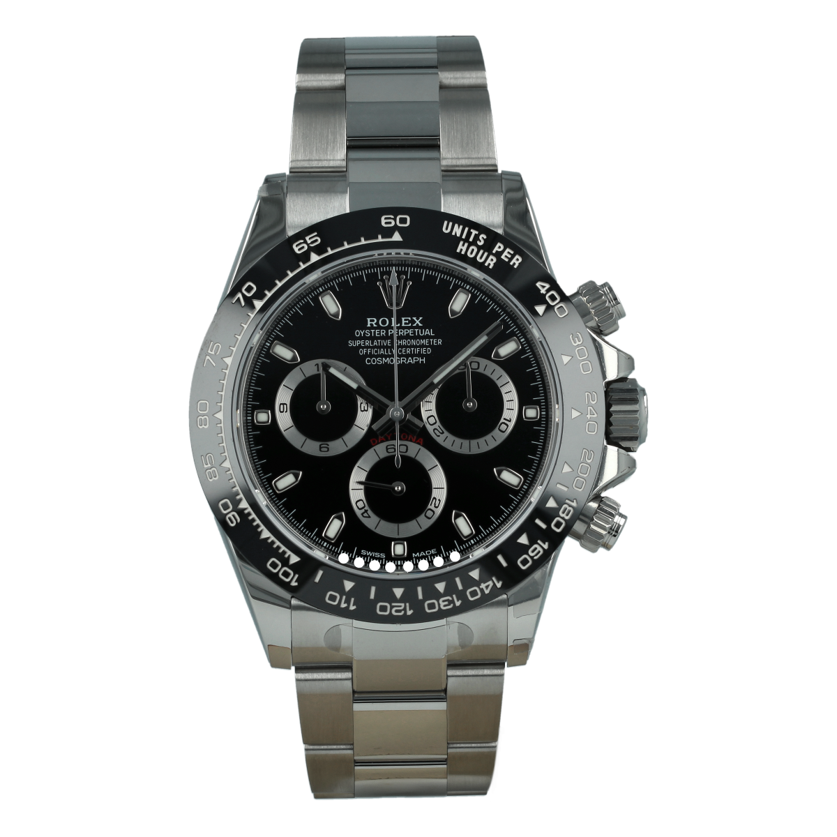Rolex Cosmograph Daytona 116500LN Esfera Negra *Nuevo con Plásticos* | Comprar reloj Rolex de segunda mano