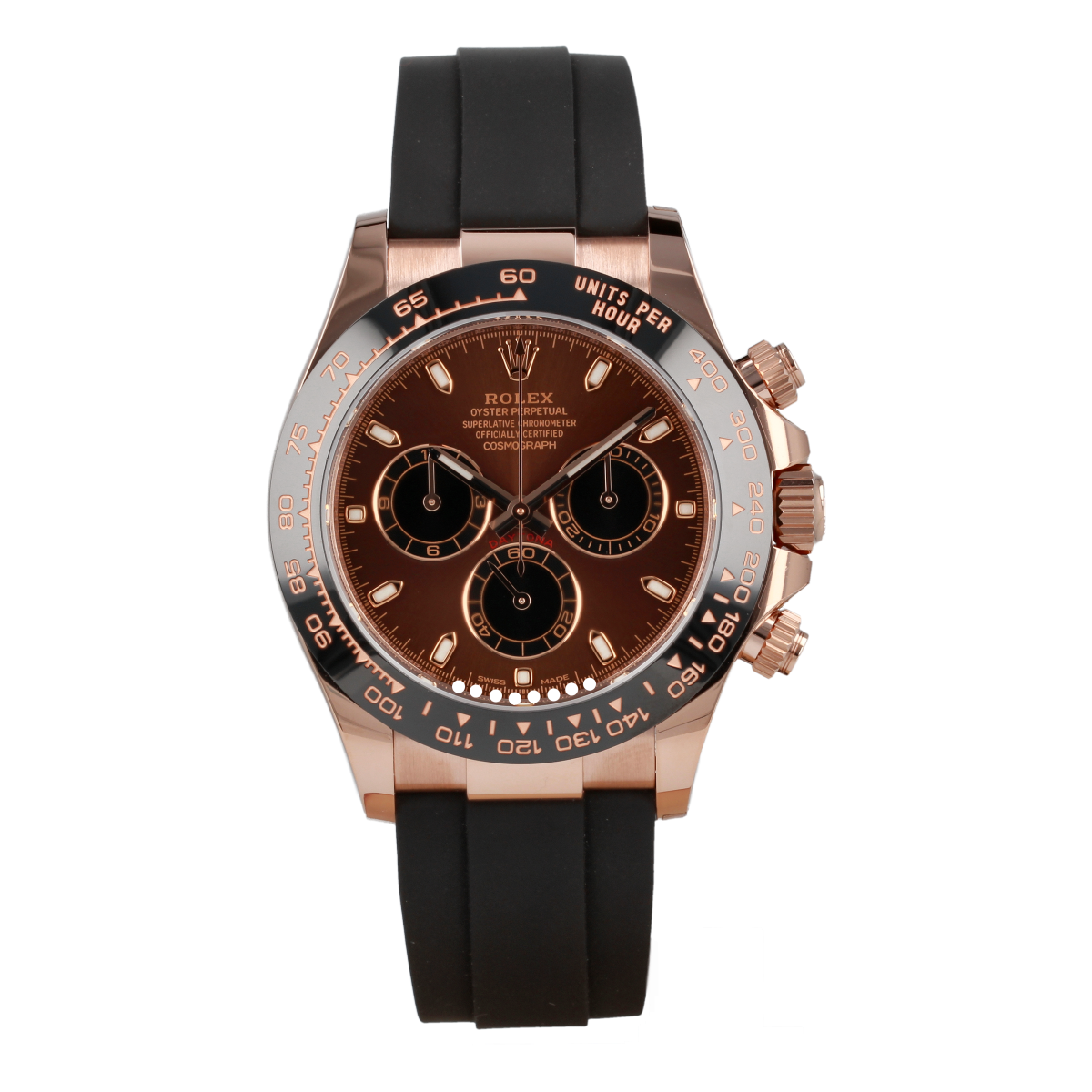 Rolex Cosmograph Daytona 116515LN Everose Gold Chocolate Dial *Brand-New* | Buy pre-owned Rolex watch