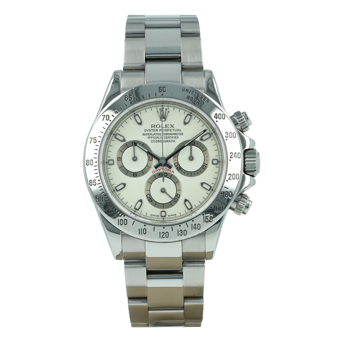 Rolex Cosmograph Daytona 116520 “Cream Dial (2001) | Buy pre-owned Rolex watch