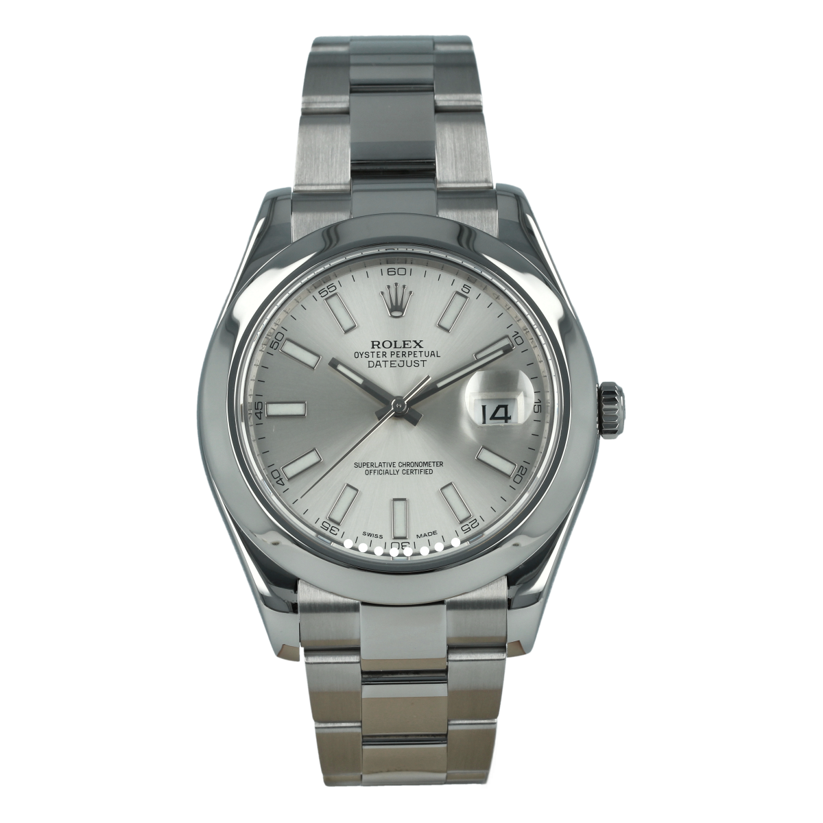 Rolex Datejust 116300 41mm Esfera Plateada *Completo* | Comprar reloj Rolex de segunda mano