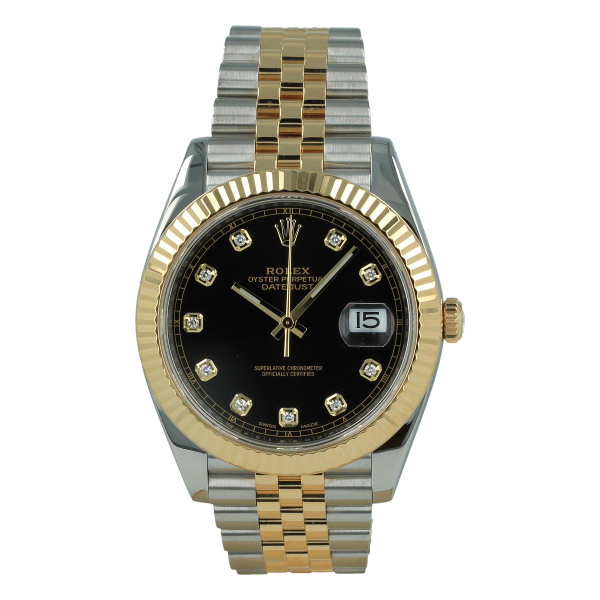 Rolex Datejust 126333 41mm Esfera Champán Mixto | Comprar reloj Rolex de segunda mano