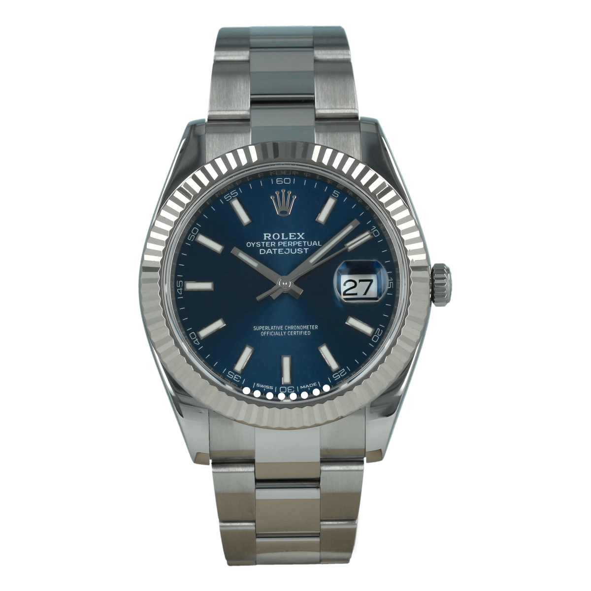 Rolex Datejust 126334 41mm Blue Dial *Full Set* | Buy pre-owned Rolex watch