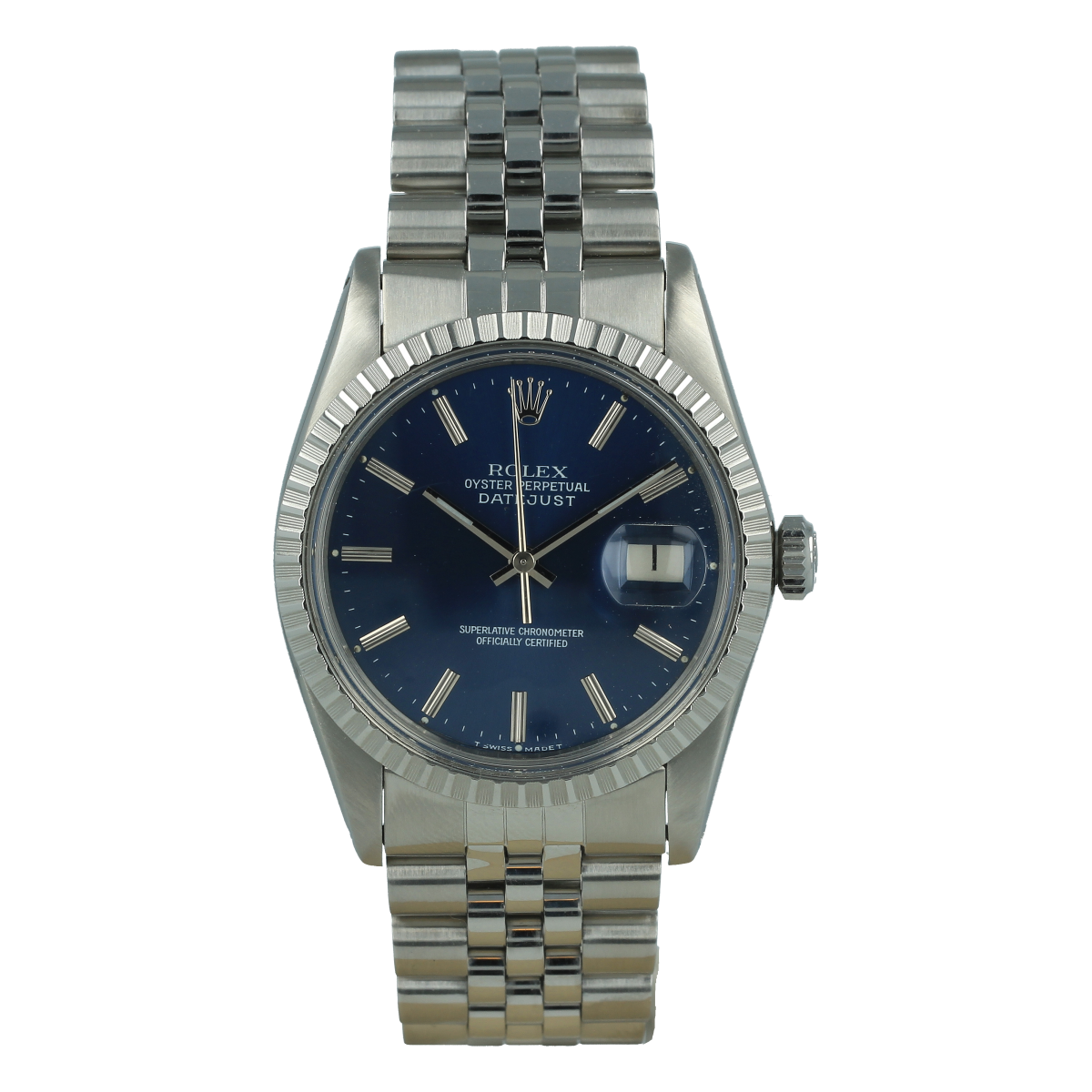Rolex Datejust 16030 Blue Dial | Buy pre-owned Rolex watch