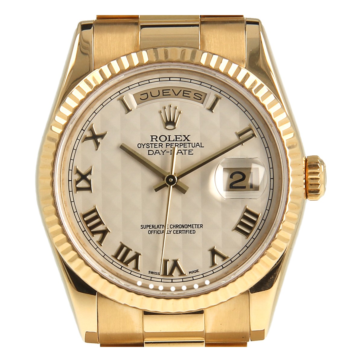 rolex day date dial