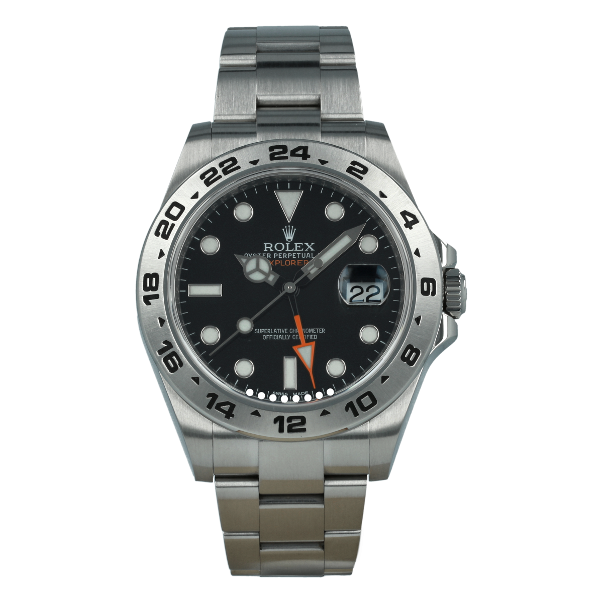 Rolex Explorer II 216570 Esfera Negra *Completo* | Comprar reloj Rolex de segunda mano