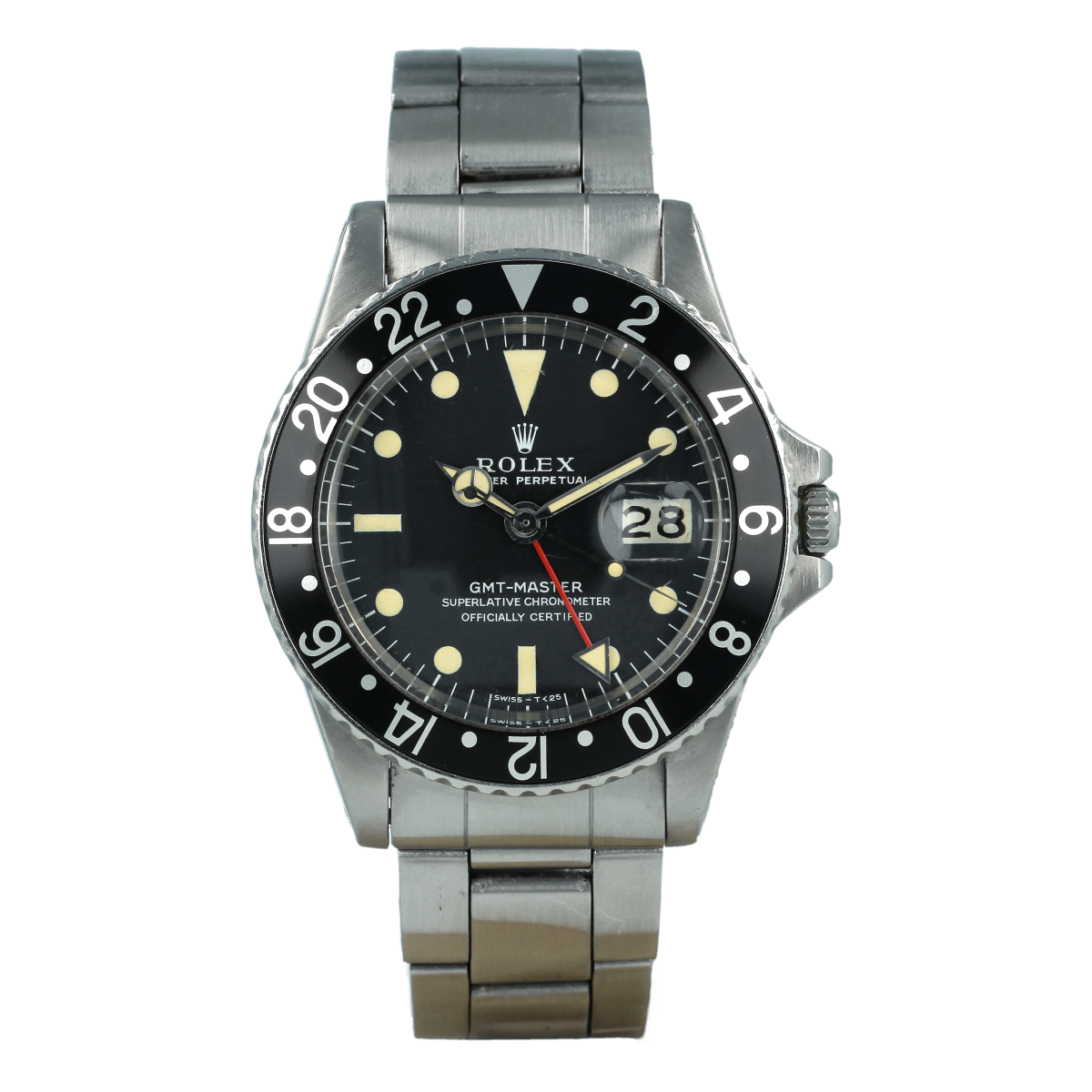 Rolex GMT-Master 1675 Esfera “Long E (1969) | Comprar reloj Rolex de segunda mano