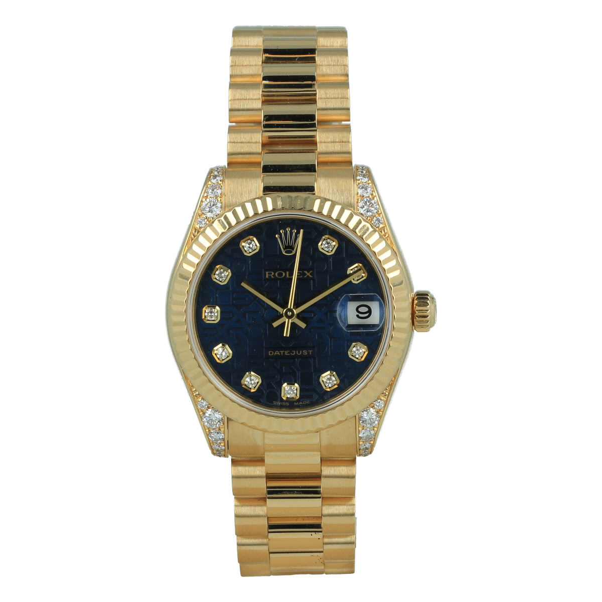 Rolex Lady-Datejust 178238 31mm Yellow Gold *Full Set* | Buy pre-owned Rolex watch