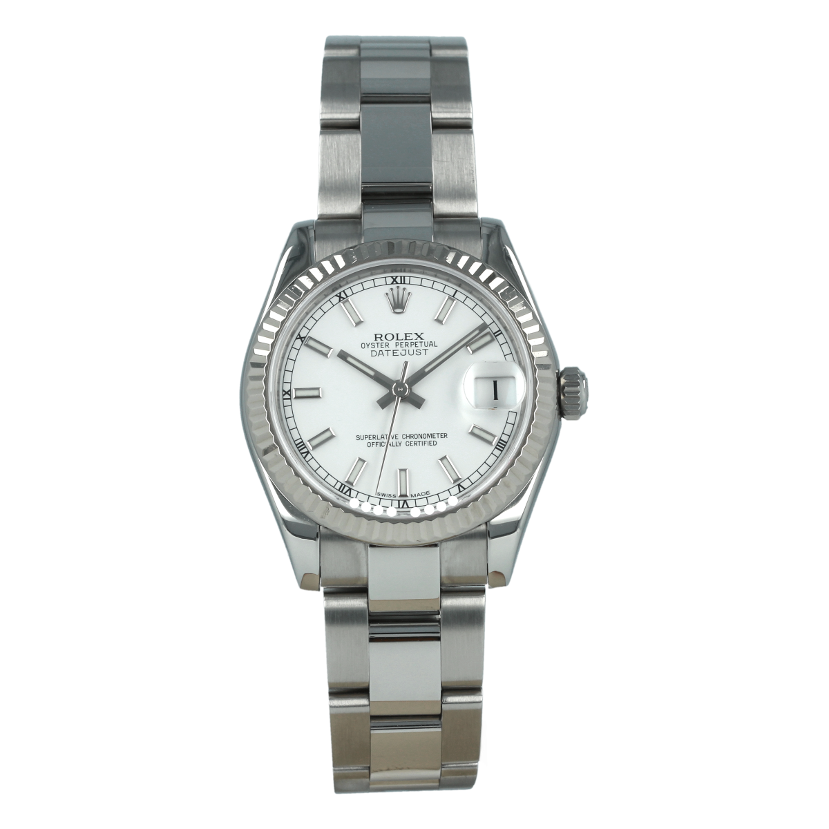 Rolex Lady-Datejust 178274 31mm White Dial *Full Set* | Buy pre-owned Rolex watch