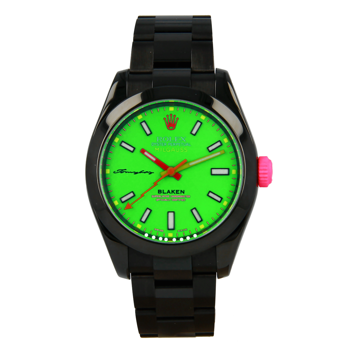 Rolex Milgauss Black Rocketbyz Edición Limitada de Blaken | Comprar reloj Rolex de segunda mano