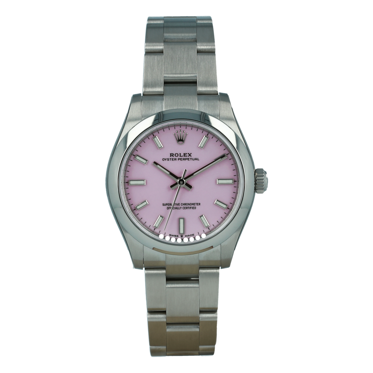 Rolex Oyster Perpetual 277200 31mm Candy Pink Dial *New Model* | Buy pre-owned Rolex watch
