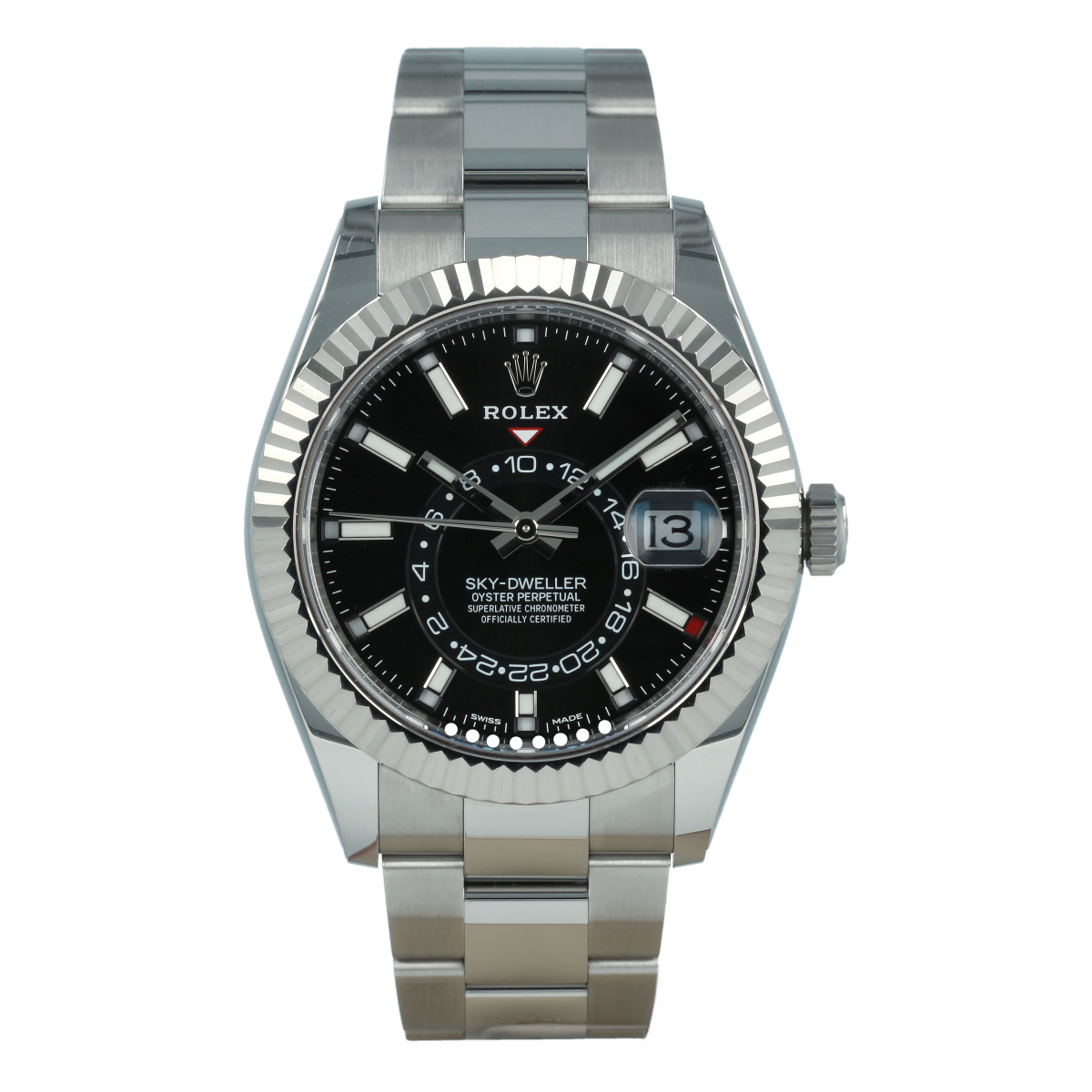 Rolex Sky-Dweller 326934 Esfera Negra | Comprar reloj Rolex de segunda mano