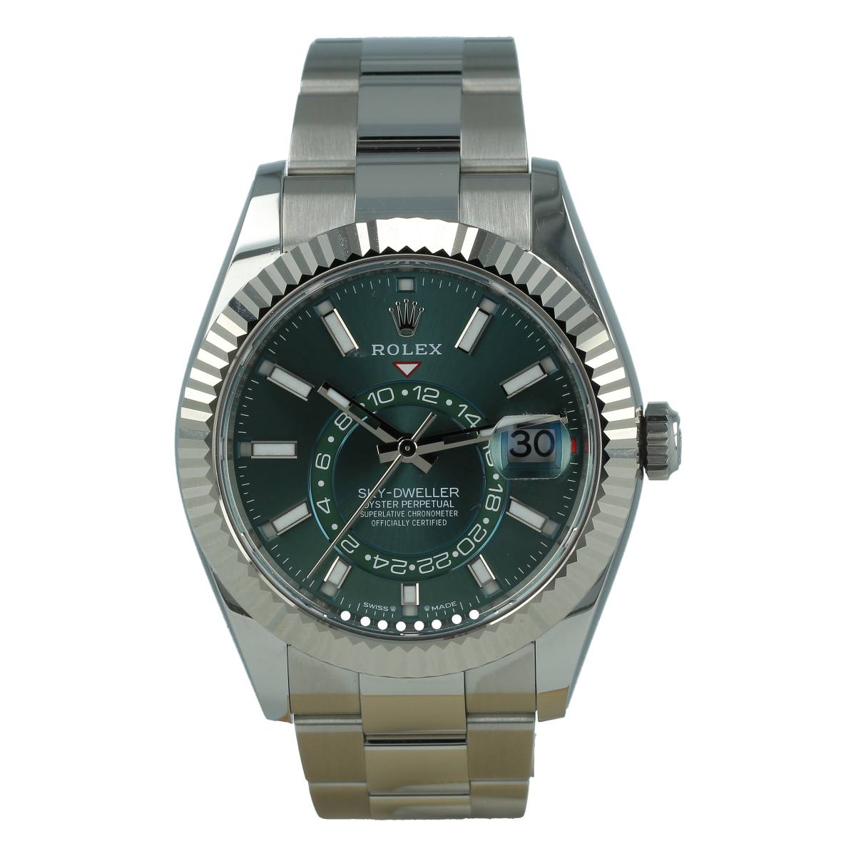 Rolex Sky-Dweller 336934 Green Dial *Brand-New* | Buy pre-owned Rolex watch