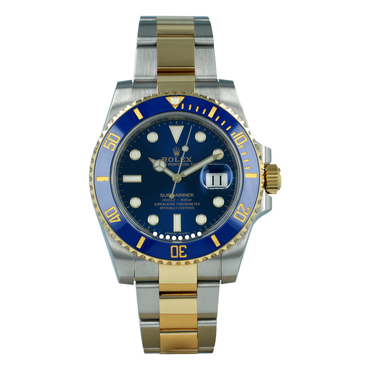 Rolex Submariner Date 116613LB Steel and Yellow Gold | Buy pre-owned Rolex watch