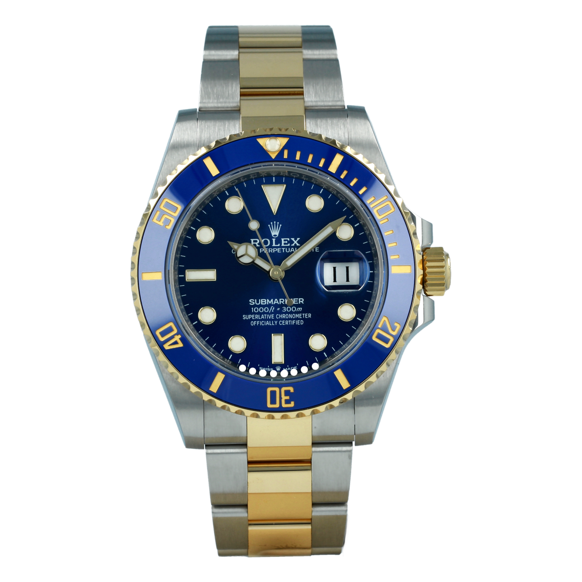 Rolex Submariner Date 126613LB Steel and Yellow Gold *New Model* | Buy pre-owned Rolex watch