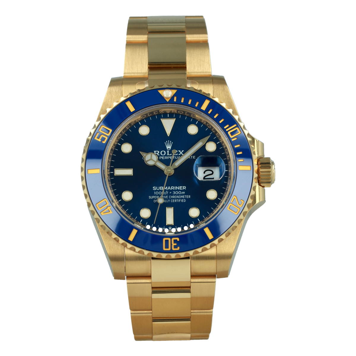 Rolex Submariner Date 126618LB Yellow Gold *Brand-New* | Buy pre-owned Rolex watch