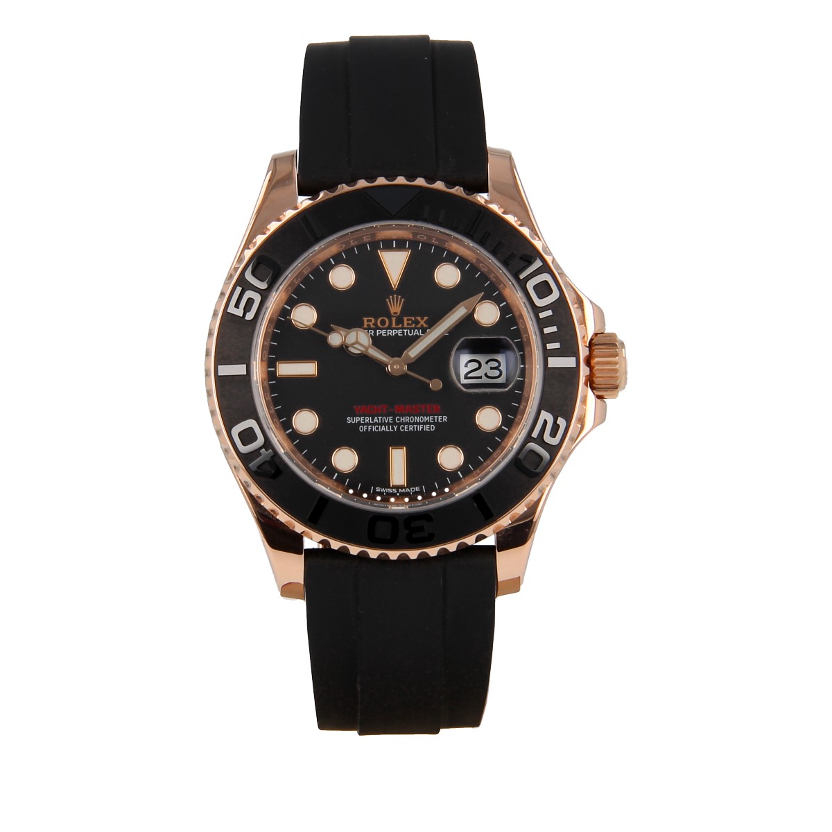 rolex everose gold yachtmaster