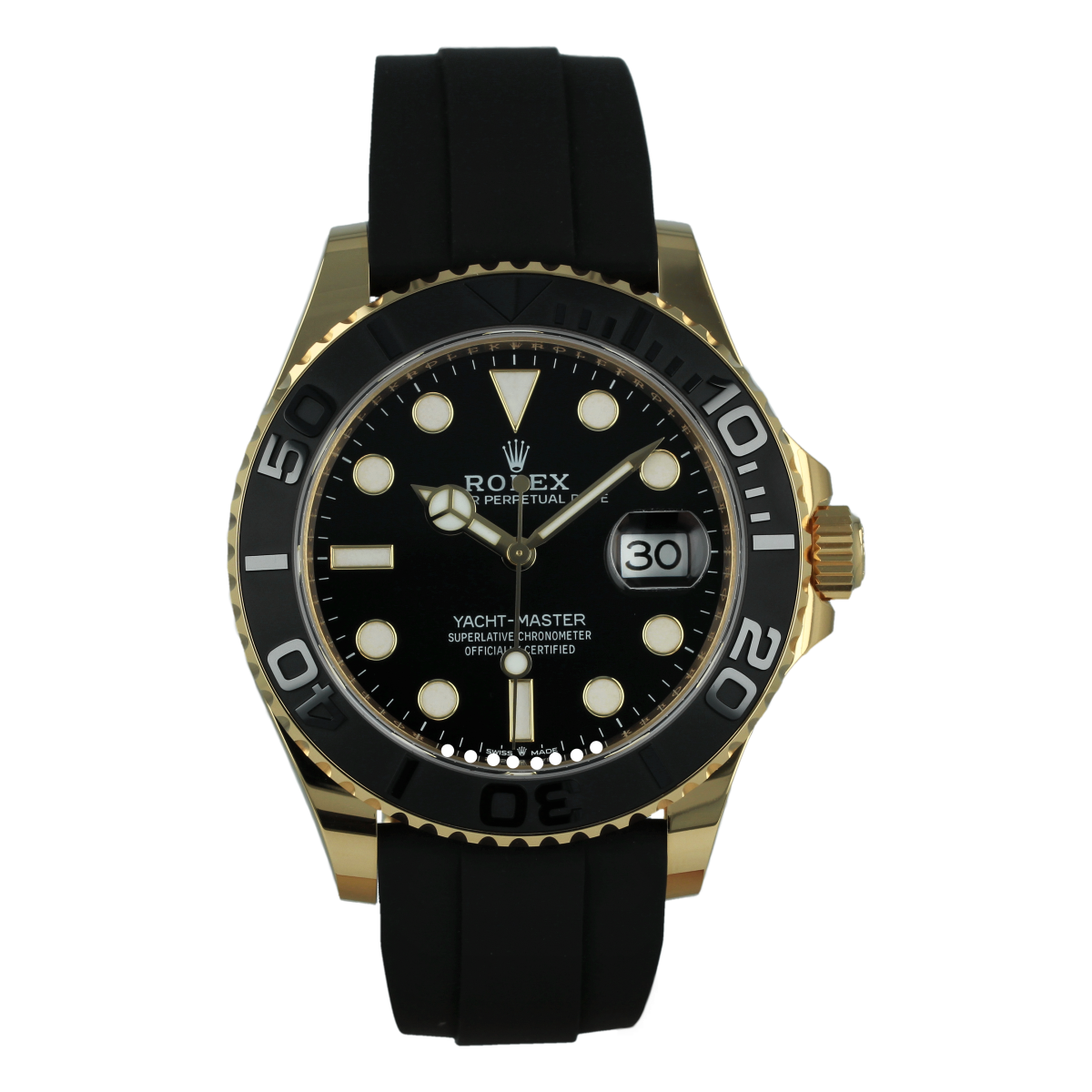 Rolex Yacht-Master 226658 42mm Yellow Gold Oysterflex *New Model 2022* | Buy pre-owned Rolex watch