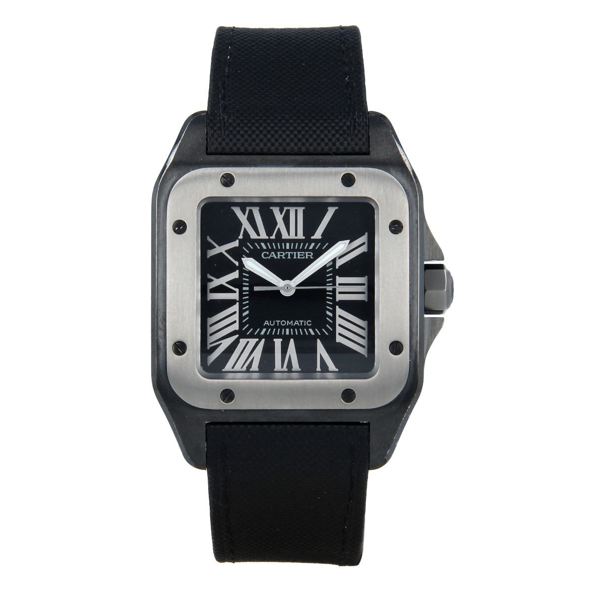 Santos de Cartier 100 XL PVD Steel  42,6mm | Buy pre-owned Cartier watch