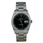 Rolex Datejust 16220 36mm Esfera Negra (1991) *Solo Reloj* [ID15326]