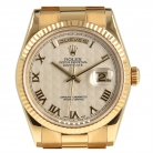 Rolex Day-Date 118238 36mm Yellow Gold Pyramid Dial [ID14673]